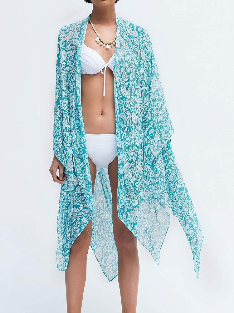 Moss Rose Women Summer Bikini Kimono Bathing Suit Cover Ups for Swimwear