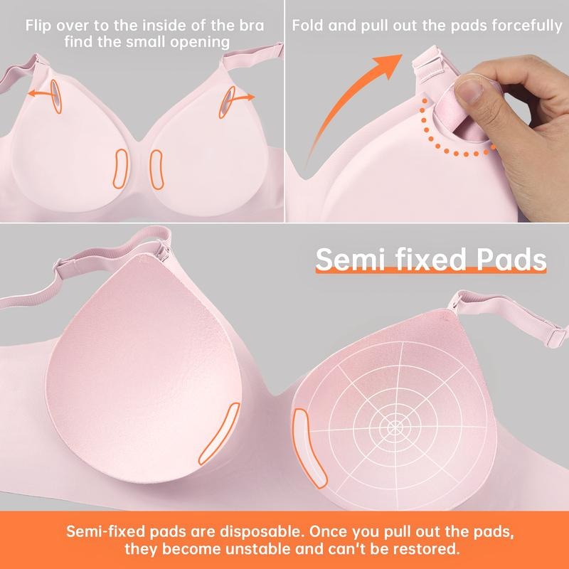 Seamless Womenswear Bra with Soft Support