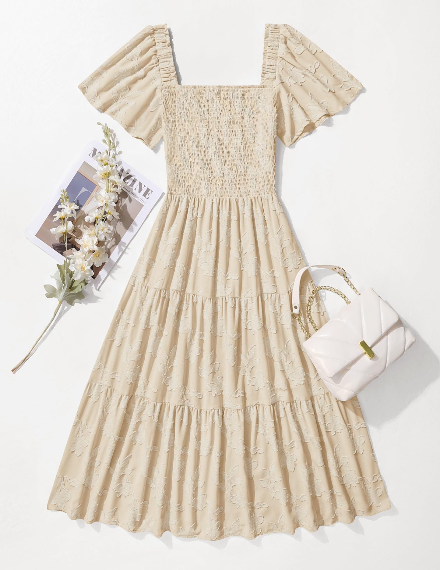 Boho Floral Midi Dresses