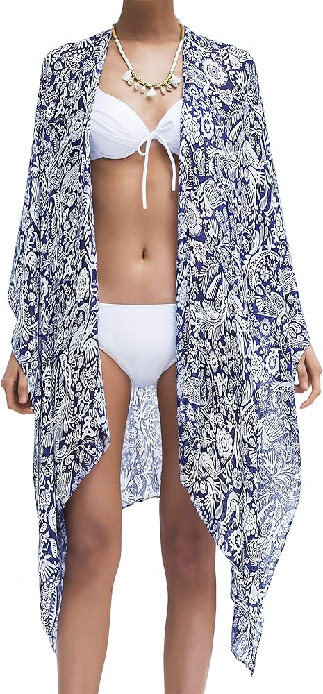 Moss Rose Women Summer Bikini Kimono Bathing Suit Cover Ups for Swimwear